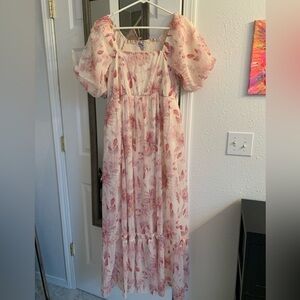 🖤 Floral Boho dress